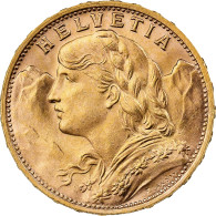 Suisse, 20 Francs, 1947, Bern, Or, SUP+, KM:35.2 - Autres & Non Classés