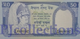 NEPAL 50 RUPEES 1983 PICK 33b UNC - Nepal