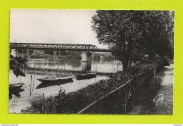 91 JUVISY SUR ORGE N°9.109 Le Pont Métallique De DRAVEIL Barques Bords De Seine - Juvisy-sur-Orge