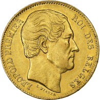 Belgique, Leopold I, 20 Francs, 20 Frank, 1865, Or, SUP, KM:23 - 20 Frank (gold)