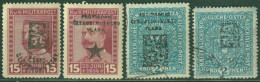 F-EX44154 CZECHOSLOVALIA PROVISIONAL VLABA AUSTRIA KUK MILITAR POST.   - Other & Unclassified