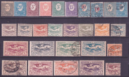 F-EX43748 GERMANY OCCUPATION HAUTE SILESIE 1920-21 OVERPRINT STAMPS LOT.  - Besetzungen 1914-18