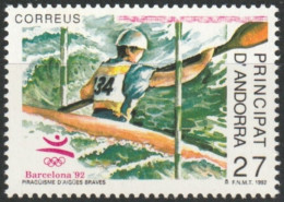 F-EX49462 ANDORRA MNH 1992 OLYMPIC GAMES BARCELONA CANOES KAYAK PIRAGUISMO.  - Ete 1992: Barcelone
