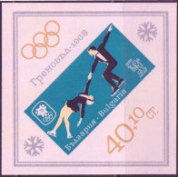 F-EX49531 POLAND MNH 1968 WINTER OLYMPIC GAMES GRENOBLE SKI.  - Hiver 1968: Grenoble