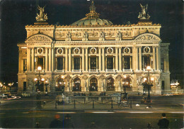 France Paris La Place De L'Opera Vue De Nuit - Plätze