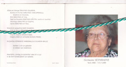 Germaine Seynhaeve-Dujardin, Heule 1900, Lauwe 1999. Foto - Obituary Notices