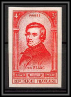 France N°797 Révolution Francaise Louis Blanc Essai (trial Color Proof) Non Dentelé Imperf * MH - Essais De Couleur 1945-…