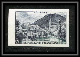 France N°976 Série Touristique Lourdes Non Dentelé ** MNH (Imperf) - 1951-1960