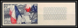 France N°996 Ecole Spéciale Militaire De Saint-Cyr Non Dentelé ** MHH (Imperf)  - 1951-1960