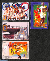 Central Africa 1996 Olympic Games Atlanta 4v, Mint NH, Sport - Athletics - Olympic Games - Athlétisme