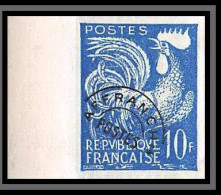 France Préoblitere PREO N°110 Coq Gaulois (french Rooster) Non Dentelé ** MNH (Imperf) - 1951-1960