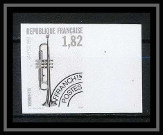 France Préoblitere PREO N°228 Trompette Trumpet Instrument De Musique Music Instrument Non Dentelé ** MNH (Imperf) - Music