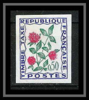 France Taxe N°101 Trefle Clover, Trefoil Fleurs (plants - Flowers) Non Dentelé ** MNH (Imperf) - Sonstige & Ohne Zuordnung