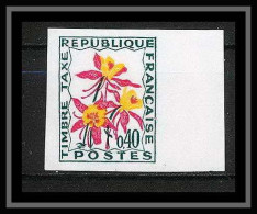 France Taxe N°100 Ancolie Aquilegia Fleurs (plants - Flowers) Non Dentelé ** MNH (Imperf) - Autres & Non Classés