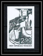 France N°2163 Tour De Crest (drome) Chateau Castle Non Dentelé ** MNH (Imperf) - 1981-1990