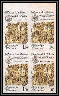 France N°2171 Chasse Hotel De Guénégand Cerf Sculpture Deer Hunting Non Dentelé Imperf ** MNH Bloc 4 - 1981-1990