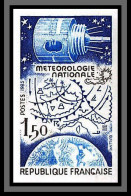 France N°2292 Météorologie Nationale Satellite Espace Space Meteo Probe 1983 Non Dentelé ** MNH (Imperf) - Europa