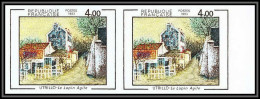 France N°2297 Paire Le Lapin Agile D'Utrillo Tableau (Painting) Non Dentelé ** MNH (Imperf) Cote 160 - 1981-1990