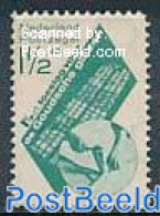 Netherlands 1931 1.5c, Stamp Out Of Set, Mint NH, Religion - Churches, Temples, Mosques, Synagogues - Art - Stained Gl.. - Unused Stamps