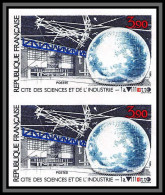 France N°2409 La Villette Cité Des Sciences De L'Industrie Paris Espace Space Non Dentelé ** MNH Imperf Cote 50 - 1981-1990