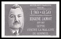 France N°2455 Personnages Célèbres 1987 Eugène Jamot Médecin Non Dentelé ** MNH (Imperf)  - 1981-1990