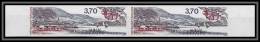 France N°2466 Cotes De La Meuse Berline Non Dentelé ** MNH (Imperf) Paire - 1981-1990