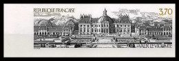 France N°2587 Chateau (castle) De Vaux-le-Vicomte Coin De Feuille Non Dentelé ** MNH (Imperf) - Castles