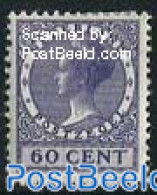 Netherlands 1924 60c, Violet, Without WM, Stamp Out Of Set, Mint NH - Neufs