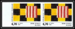 France N°2858 Sean Scully Usa Matisse Tableau (Painting) 1994 Non Dentelé ** MNH (Imperf) Paire Cote 120 - 1991-2000