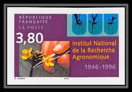 France N°3001 Institut Recherche Agronomique Agronomic Fleur Flowers Flower Fleurs Non Dentelé ** MNH (Imperf) - Agriculture