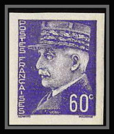 France N°509 Marechal Petain Non Dentelé ** MNH (Imperf)  - 1941-1950