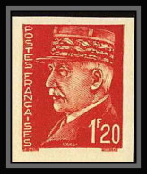 France N°515 Marechal Petain Non Dentelé ** MNH (Imperf)  - 1941-1950