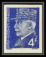 France N°521a (521 A) Marechal Petain Non Dentelé ** MNH (Imperf)  - 1941-1950