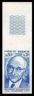 France N°1826 Robert Schuman Homme D'Etat Paire Essai (trial Color Proof) Non Dentelé Imperf ** MNH - Color Proofs 1945-…