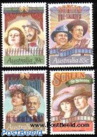 Australia 1989 Film & Theatre 4v, Mint NH, Performance Art - Film - Movie Stars - Theatre - Unused Stamps