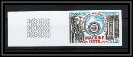 France N°1842 Exposition Mondiale De La Machine-outil Paris 1975 Non Dentelé ** MNH (Imperf) - 1971-1980