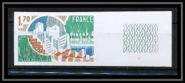 France N°1855 Villes Nouvelles 1975 Non Dentelé ** MNH (Imperf) - 1971-1980