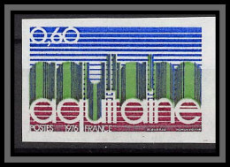 France N°1864 Région Aquitaine Non Dentelé Imperf ** MNH - 1971-1980