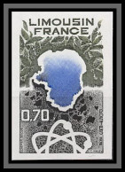 France N°1865 Région Limousin 1976 Non Dentelé Imperf ** MNH - 1971-1980