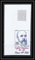 France N°1897 Fromentin Peintre écrivain Tableau (tableaux Painting) Non Dentelé ** MNH (Imperf) Coin De Feuille - 1971-1980