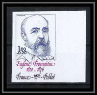 France N°1897 Fromentin Peintre écrivain Tableau (tableaux Painting) Non Dentelé ** MNH (Imperf) - 1971-1980