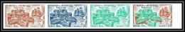 France N°1913 Port Louis Morbihan Musée De La Marine Duchesse Anne Bande 4 Essai Proof Non Dentelé Imperf ** MNH (2) - Farbtests 1945-…