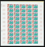 France N°1961 Tennis De Table Ping Pong 1977 RRRR Feuille Complete (sheet) Non Dentelé ** MNH (Imperf)  - 1971-1980