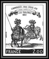 France N°1983 Les Tuileries Carrousel Louis 14 Non Dentelé ** MNH Imperf 1978 - 1971-1980