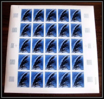 France N°2110 Tableau (Painting) Hans Hartung 1980 Tableau (Painting) Feuille Sheet Non Dentelé ** MNH Imperf Cote 2000  - 1971-1980