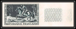 France N°1406 Journée Du Timbre Courrier à Cheval 1964 Non Dentelé ** MNH Imperf - 1961-1970