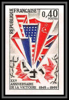 France N°1450 20e Anniversaire De La Victoire De La Guerre 1939/1945 Non Dentelé ** MNH (Imperf)  - 1961-1970