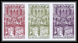 France N°1575 Bal Petits Lits Blancs Bailly Compositeur Musique Music Trial Color Proof Non Dentelé Imperf ** MNH - 1961-1970