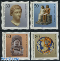 Germany, Berlin 1984 Museum Art 4v SPECIMEN (Muester), Mint NH, History - Archaeology - Ceramics - Museums - Sculpture - Unused Stamps