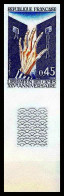 France N°1648 Camps De Concentration Guerre 1939/45 War Non Dentelé ** MNH (Imperf) Main Hand - 1961-1970